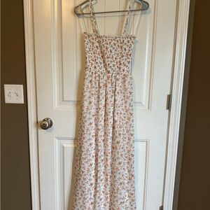 Floral Maxi Dress with Spaghetti Straps